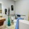 a bathroom with a tub sink and a toilet
